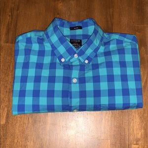 J Crew Long Sleeve Button Down Shirt, L